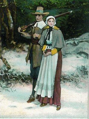 John Alden e Priscilla Mullin